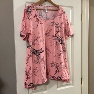 Lularoe Perfect T Cherry blossom